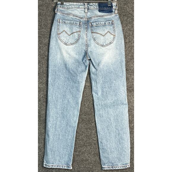 Cleo + Wolf Jeans Denim Ankle Skinny Button Fly Medium Wash Blue Womens Waist 26 - Picture 9 of 16